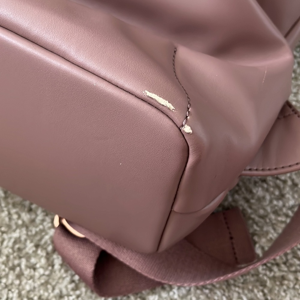 Matt & Nat Colton Vegan Mauve Backback - image 4